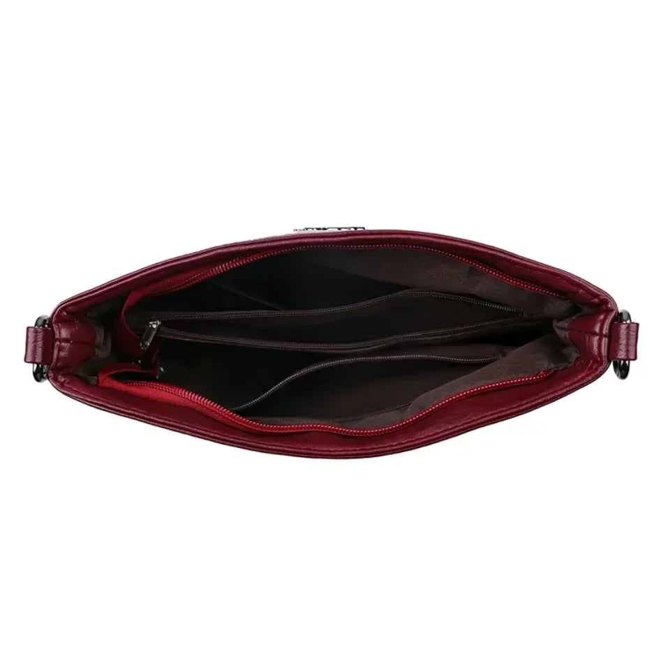 Soft Pu Leather Crossbody Bag for Women Luxury Handbag Women's Bag Designer Female Casual Hand Shoulder Sac A Main