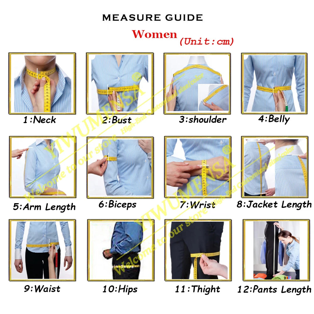 Elegant Solid Women's Suits 2 Piece Double Breasted Peak Lapel Jacket Pants Sets Fashion Prom Blazer Long Customized Lady Attire