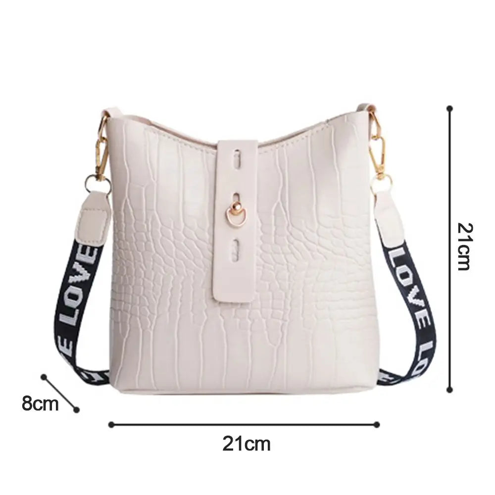 Ladies Cross Body Messenger Bag Women Shoulder Over Bags Faux Leather Handbags