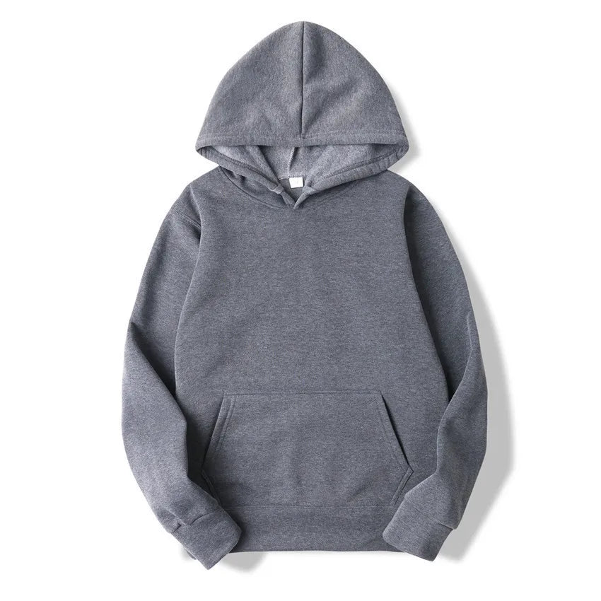 New Fashion Men's Women's Hoodies Spring Autumn Winter Casual Hoodies Sweatshirts Men Tops Solid Color Hoodie Sweatshirt Male