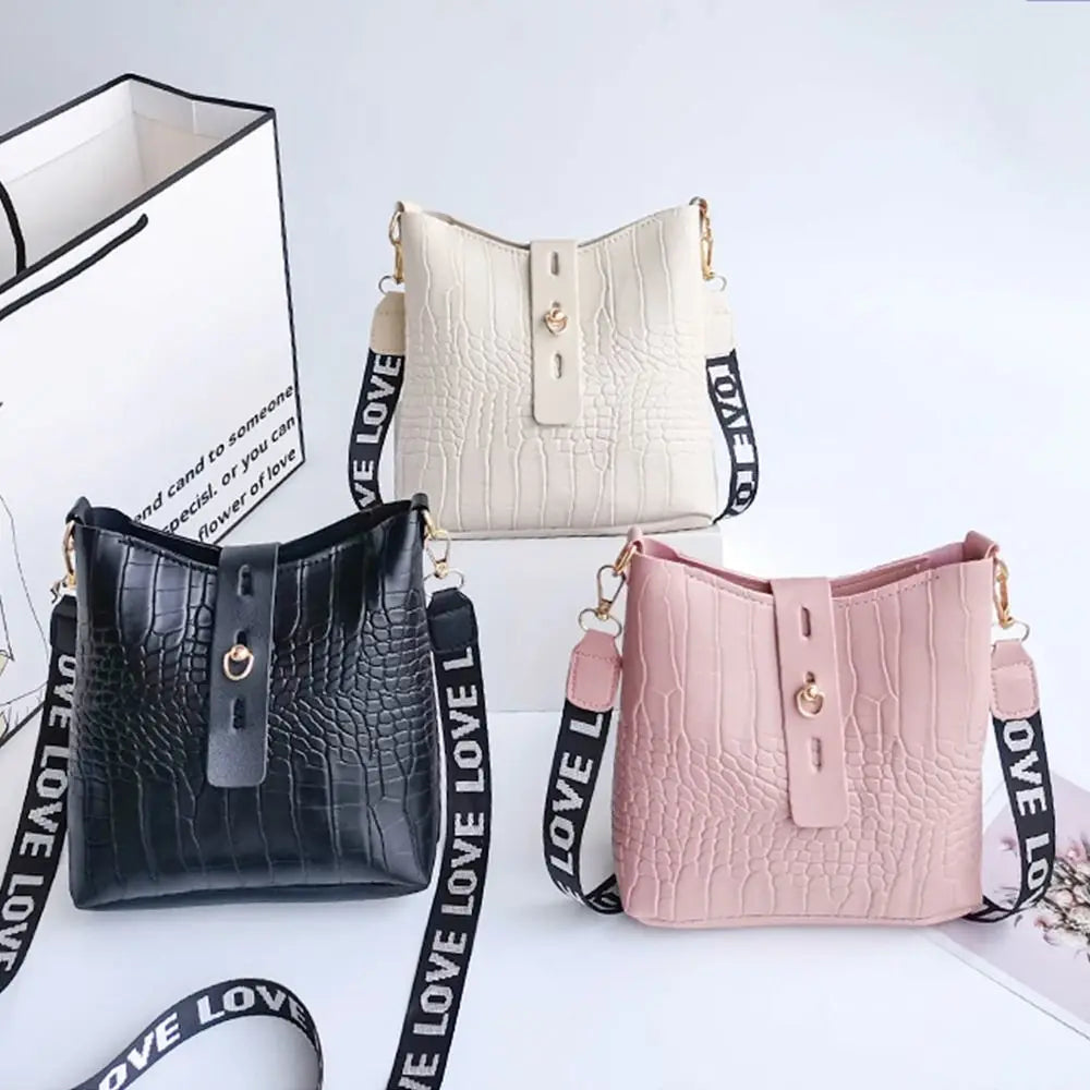 Ladies Cross Body Messenger Bag Women Shoulder Over Bags Faux Leather Handbags